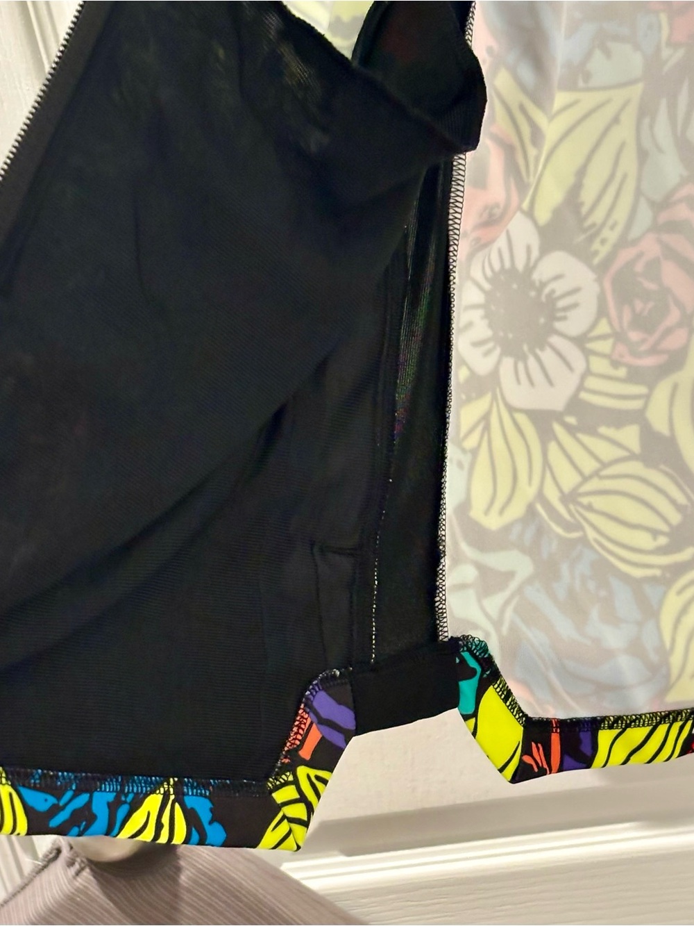 Adidas Multicolor Floral full zip Jacket. EUC - Picture 13 of 13